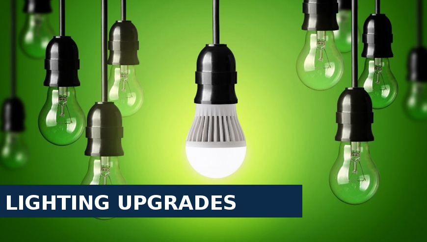 Lighting upgrades Chertsey